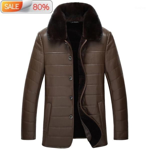 men's leather & faux genuine jacket men autumn winter sheepskin coat wool lining real collar slim 4jaaa9 b22443, Black
men's leather & faux genuine jacket men autumn winter sheepskin coat wool lining real collar slim 4jaaa9 b22443, Black