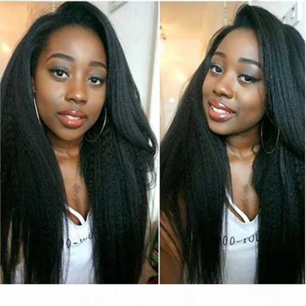 kinky straight natural black 4*4 lace closure wig with baby hair brazilian hair, Black;brown
kinky straight natural black 4*4 lace closure wig with baby hair brazilian hair, Black;brown