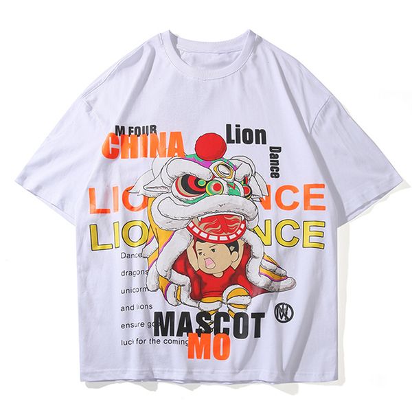 everick 2021 new eden harajuku hip hop dancing dragon print famous street clothes loose cotton half sleeve t-shirt for men 9t79, White;black
everick 2021 new eden harajuku hip hop dancing dragon print famous street clothes loose cotton half sleeve t-shirt for men 9t79, White;black