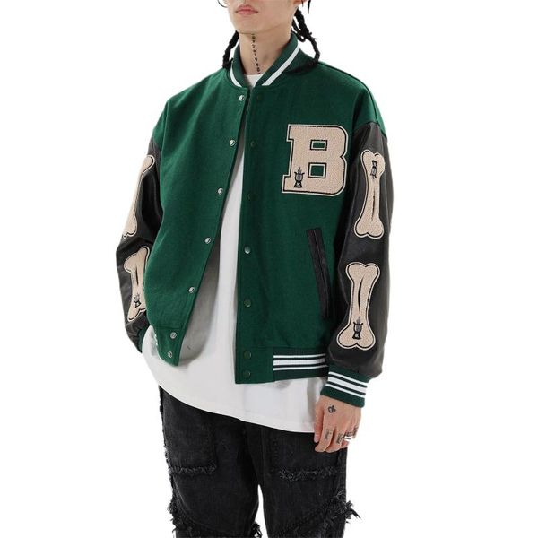 women's jackets 2021 spring and autumn vibe style baseball uniform bomber jacket for women letter embroidery oversized coat, Black;brown
women's jackets 2021 spring and autumn vibe style baseball uniform bomber jacket for women letter embroidery oversized coat, Black;brown
