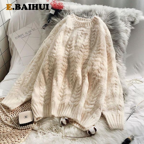 women's sweaters ebaihui o-neck fashion solid women long sleeve autumn winter knitted female pullover chic ladies sweater, White;black
women's sweaters ebaihui o-neck fashion solid women long sleeve autumn winter knitted female pullover chic ladies sweater, White;black