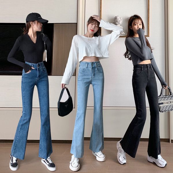 casual female brem pants 2021 fall and winter new red net stretched high waist thin savage burnt jeans ntmq, Blue
casual female brem pants 2021 fall and winter new red net stretched high waist thin savage burnt jeans ntmq, Blue