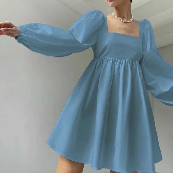 casual dresses churses square collar bow bandage a-line party dress autumn elegant lantern sleeve high waist mini for women 2021, Black;gray
casual dresses churses square collar bow bandage a-line party dress autumn elegant lantern sleeve high waist mini for women 2021, Black;gray