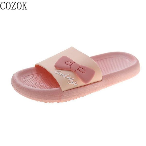 slippers summer home bathroom women's fashion wild simple vamp personality bow decoration sweet beauty 2021, Black
slippers summer home bathroom women's fashion wild simple vamp personality bow decoration sweet beauty 2021, Black