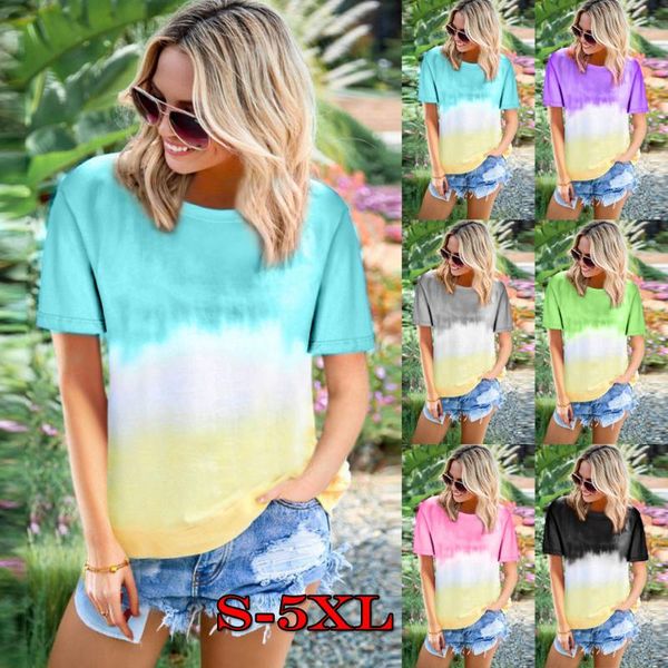 plus size tee shirt women's summer color block tie-dye patchwork crew-neck casual tee shirt o neck women, White
plus size tee shirt women's summer color block tie-dye patchwork crew-neck casual tee shirt o neck women, White