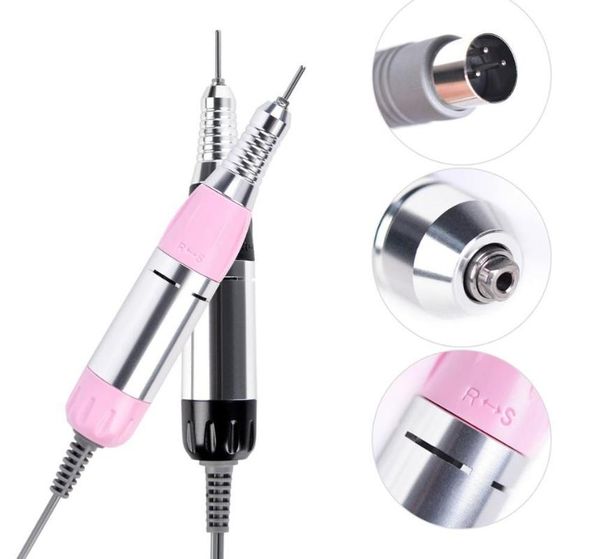 nail art equipment drill handle handpiece for electric manicure pedicure machine accessories tools, Silver
nail art equipment drill handle handpiece for electric manicure pedicure machine accessories tools, Silver
