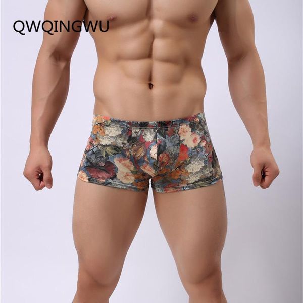 underpants underwear men boxer shorts trunks nylon flower printing cueca printed home boxers nightwear, Black;white
underpants underwear men boxer shorts trunks nylon flower printing cueca printed home boxers nightwear, Black;white