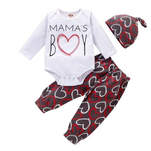 spring infant baby girls boys 1st valentine's day outfits newborn infant baby boys letter romper pants hat outfits clothes set, White
spring infant baby girls boys 1st valentine's day outfits newborn infant baby boys letter romper pants hat outfits clothes set, White
