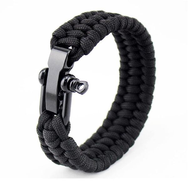 multi-functional camping hiking climbing bracelet black braided rope survival stainless steel charm bracelet men women jlluqr
multi-functional camping hiking climbing bracelet black braided rope survival stainless steel charm bracelet men women jlluqr