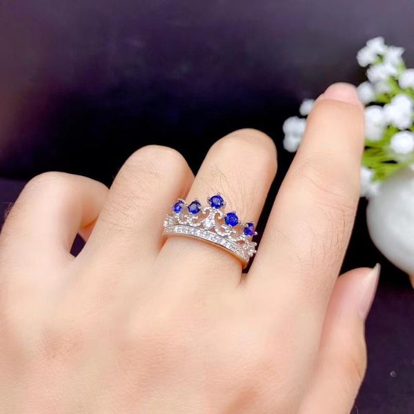 cluster rings sapphire 925 silver lady's ring fashion valentine's day gift, Golden;silver
cluster rings sapphire 925 silver lady's ring fashion valentine's day gift, Golden;silver