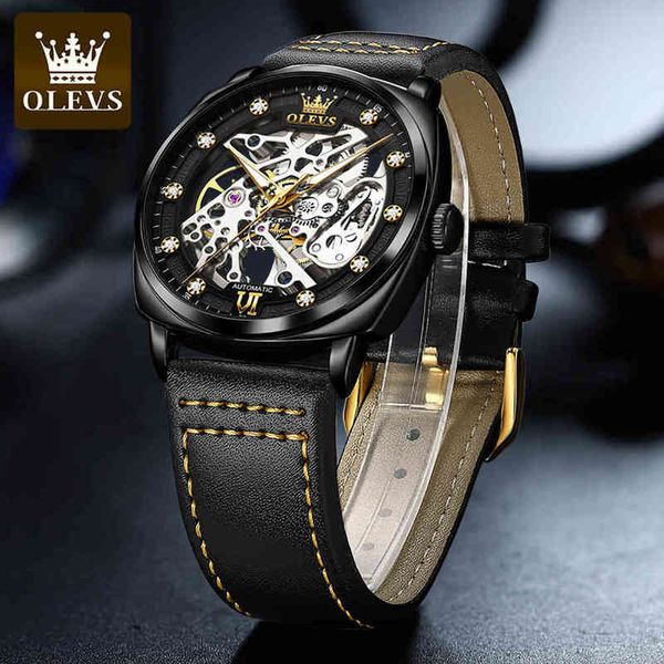 brand olevs luxury 2021 gentlemen clock 30m waterproof men sports mechanical casual relogio masculino, Slivery;brown
brand olevs luxury 2021 gentlemen clock 30m waterproof men sports mechanical casual relogio masculino, Slivery;brown