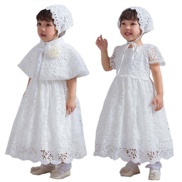 girl's dresses baby christening long gown white lace dress born infant princess birthday party + hat shawl suit clothing set 0-30m, Red;yellow
girl's dresses baby christening long gown white lace dress born infant princess birthday party + hat shawl suit clothing set 0-30m, Red;yellow