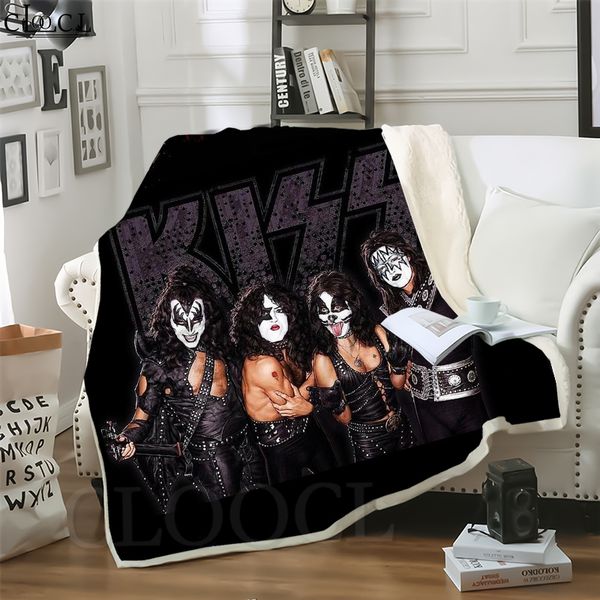 cloocl hair metal kiss band 3d print hip-hop style conditioning blanket sofa teens bedding throw blankets plush quilt
cloocl hair metal kiss band 3d print hip-hop style conditioning blanket sofa teens bedding throw blankets plush quilt