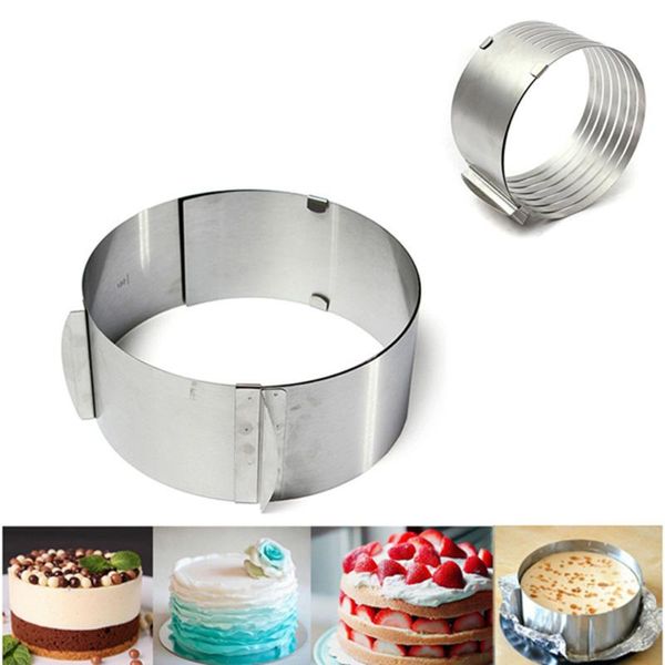 cake tools retractable stainless steel circle mousse ring adjustable bakeware pan size mold home baking tool
cake tools retractable stainless steel circle mousse ring adjustable bakeware pan size mold home baking tool