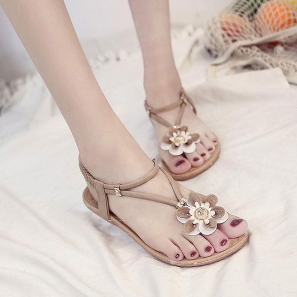 sandals for women 2021 low heels clip toe shoes fashion flower flats beachwear flip flops sandalias footwear slipper size 34-43, Black
sandals for women 2021 low heels clip toe shoes fashion flower flats beachwear flip flops sandalias footwear slipper size 34-43, Black