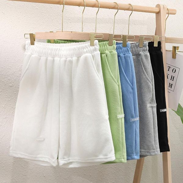 women's shorts loose uniform shorts, wide leg pants, knee length, casual harajuku style, all-round sweatpants, female student, summer, White;black
women's shorts loose uniform shorts, wide leg pants, knee length, casual harajuku style, all-round sweatpants, female student, summer, White;black
