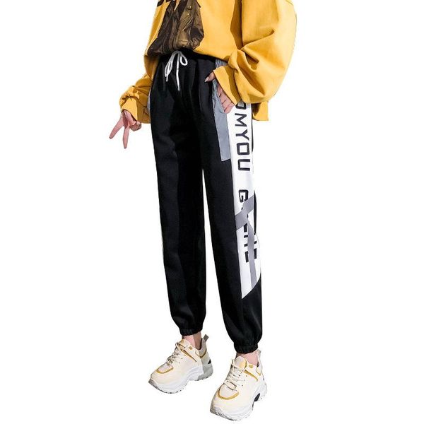 women's pants & capris sweatpants women's spring and summer 2021 girls students korean loose-fitting sport harem casual, Black;white
women's pants & capris sweatpants women's spring and summer 2021 girls students korean loose-fitting sport harem casual, Black;white