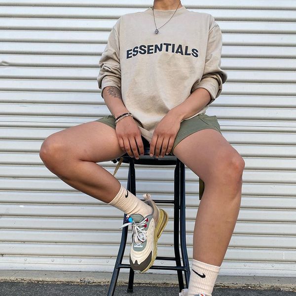 feel of god essentials double track high street fog sile letter loose hip hop long sleeve t-shirt, White;black
feel of god essentials double track high street fog sile letter loose hip hop long sleeve t-shirt, White;black