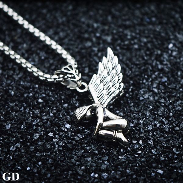 party favor chrome/hearts necklace croix angel wings men's and women's titanium steel pendant necklace personalized fash
party favor chrome/hearts necklace croix angel wings men's and women's titanium steel pendant necklace personalized fash