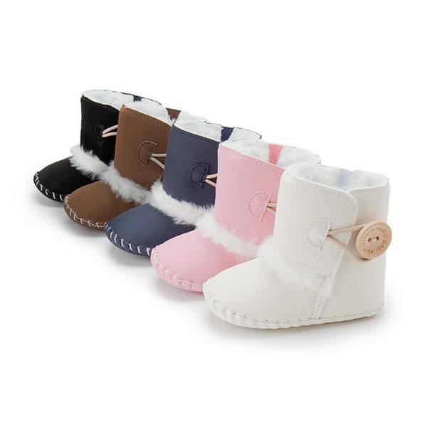 winter baby girl boy toddler shoes plus velvet warm shoes infant soft sole leather boots newborn first walker, Black;grey
winter baby girl boy toddler shoes plus velvet warm shoes infant soft sole leather boots newborn first walker, Black;grey