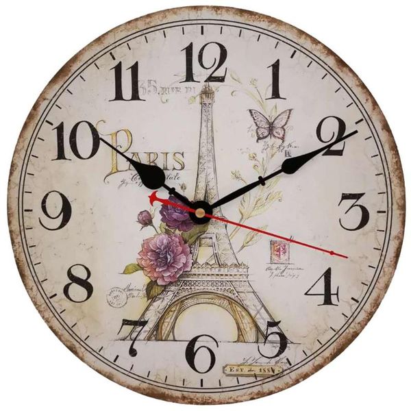 wall clocks retro wooden clock 30 cm eiffel tower quartz silent vintage rustic shabby non -ticking quiet decorative kitchen bedroom
wall clocks retro wooden clock 30 cm eiffel tower quartz silent vintage rustic shabby non -ticking quiet decorative kitchen bedroom