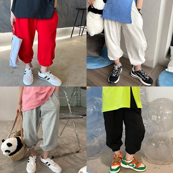 spring/summer 2021 new basic solid color air conditioner streaking pants for fashion girls 4 colors kids sport casual pants, Blue
spring/summer 2021 new basic solid color air conditioner streaking pants for fashion girls 4 colors kids sport casual pants, Blue