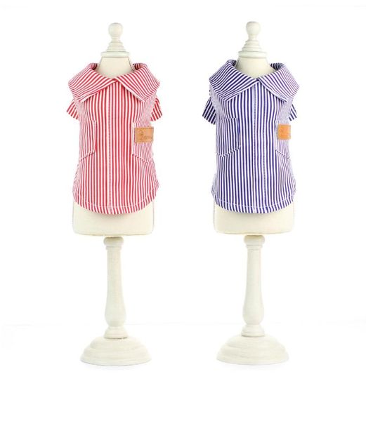 dog apparel spring and summer est style red blue colors striped design cool fashion clothes elasticity shirt pet
dog apparel spring and summer est style red blue colors striped design cool fashion clothes elasticity shirt pet