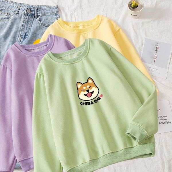 women's hoodies & sweatshirts harajuku kawaii cartoon o neck sweatshirt women cotton funny shiba inu print anime hoodie girl kpop all-m, Black
women's hoodies & sweatshirts harajuku kawaii cartoon o neck sweatshirt women cotton funny shiba inu print anime hoodie girl kpop all-m, Black