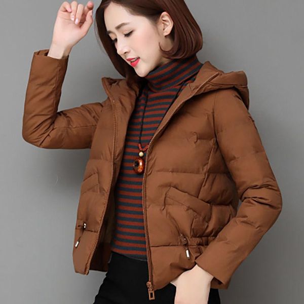 autumn winter women's jacke hooded down jacket thin section casual women's coat keep warm female windbreaker ss3500, Black;brown
autumn winter women's jacke hooded down jacket thin section casual women's coat keep warm female windbreaker ss3500, Black;brown