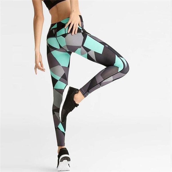 women's leggings geometric patchwork workout leggins high elastic waist female fitness women sportswear, Black
women's leggings geometric patchwork workout leggins high elastic waist female fitness women sportswear, Black