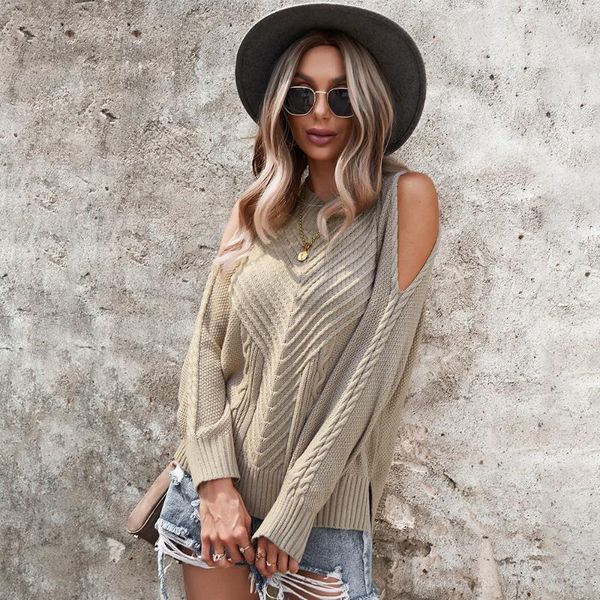 women's sweaters pullover for women autumn winter knitted sweater open shoulder hollow out strapless streetwear fashion elegant ladies, White;black
women's sweaters pullover for women autumn winter knitted sweater open shoulder hollow out strapless streetwear fashion elegant ladies, White;black