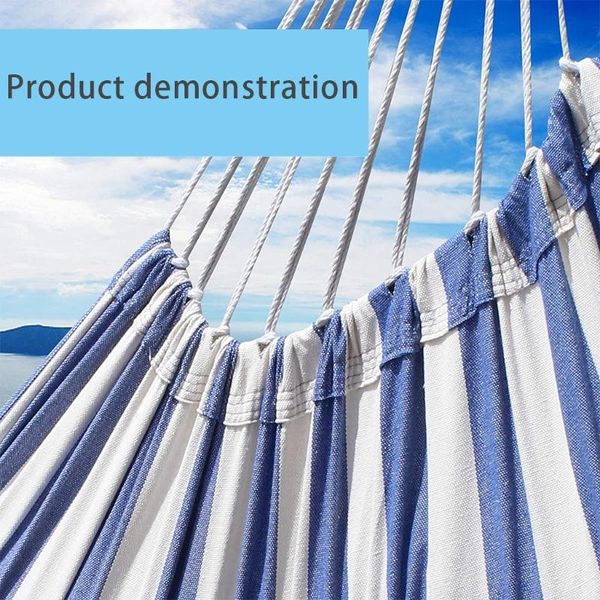 camp furniture portable hammock hanging swing bed for lawn with two carabiner canvas bsgs
camp furniture portable hammock hanging swing bed for lawn with two carabiner canvas bsgs
