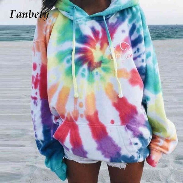 women's knits & tees women tie dye print hoodie sweatshirts winter warm oversized ladies pullovers casual full sleeve pocket hoode, White
women's knits & tees women tie dye print hoodie sweatshirts winter warm oversized ladies pullovers casual full sleeve pocket hoode, White