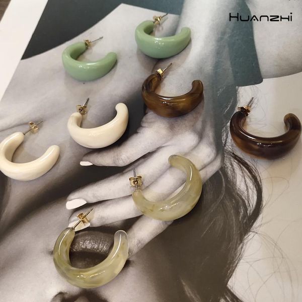 hoop & huggie huanzhi 2021 korea colorful acrylic geometric c-shaped earrings retro for women girls party travel jewelry gifts, Golden;silver
hoop & huggie huanzhi 2021 korea colorful acrylic geometric c-shaped earrings retro for women girls party travel jewelry gifts, Golden;silver