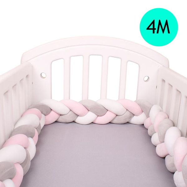bedding sets 2m/3m/4m baby bumper bed braid knot pillow cushion for infant crib protector cot room decor
bedding sets 2m/3m/4m baby bumper bed braid knot pillow cushion for infant crib protector cot room decor