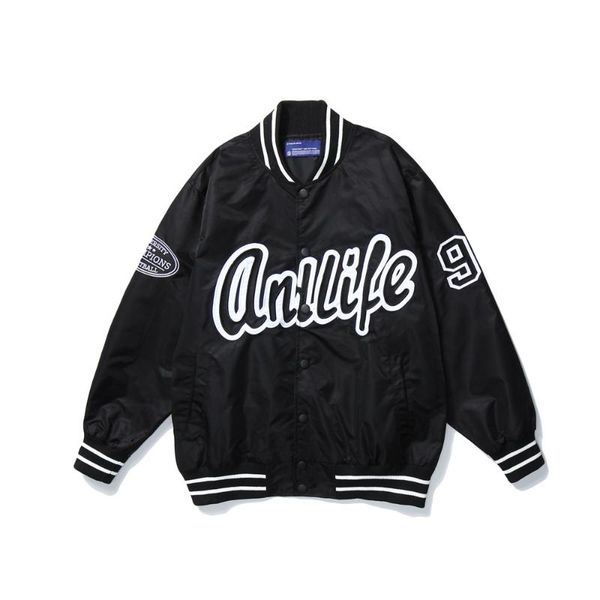men's jackets mens bomber baseball fashion men anorak hip hop streetwear male casual uniform coats clothing, Black;brown
men's jackets mens bomber baseball fashion men anorak hip hop streetwear male casual uniform coats clothing, Black;brown