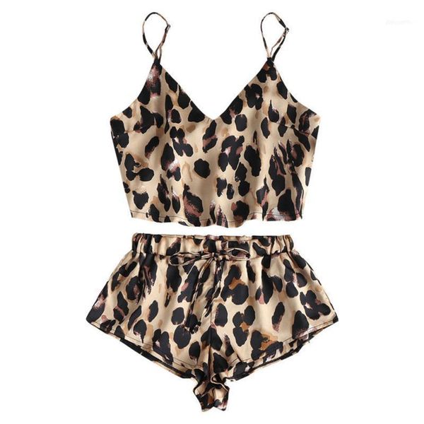 women's sleepwear 2pcs women spaghetti strap tank shorts leopard print lace babydoll nightwear pajamas set1, Black;red
women's sleepwear 2pcs women spaghetti strap tank shorts leopard print lace babydoll nightwear pajamas set1, Black;red