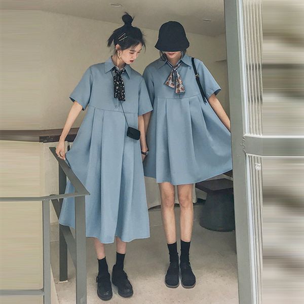 luxury casual dresses silk scarv girls' spring lolita drs schoolgirls' loose skirt for girlfriends, Black;gray
luxury casual dresses silk scarv girls' spring lolita drs schoolgirls' loose skirt for girlfriends, Black;gray
