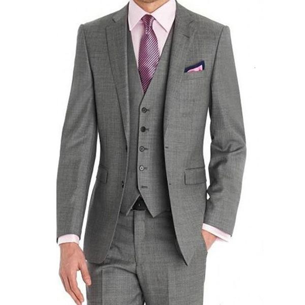 men's suits & blazers 3 piece formal business men for wedding slim fit dark grey groom tuxedo with notched lapel custom man fashion cos, White;black
men's suits & blazers 3 piece formal business men for wedding slim fit dark grey groom tuxedo with notched lapel custom man fashion cos, White;black