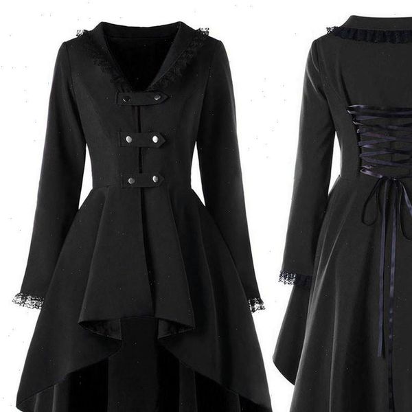 2021 new fashion gothic vintage mid long trench coat women black slim belt cloak mujer windbreaker female abrigos brazil g7, Tan;black
2021 new fashion gothic vintage mid long trench coat women black slim belt cloak mujer windbreaker female abrigos brazil g7, Tan;black