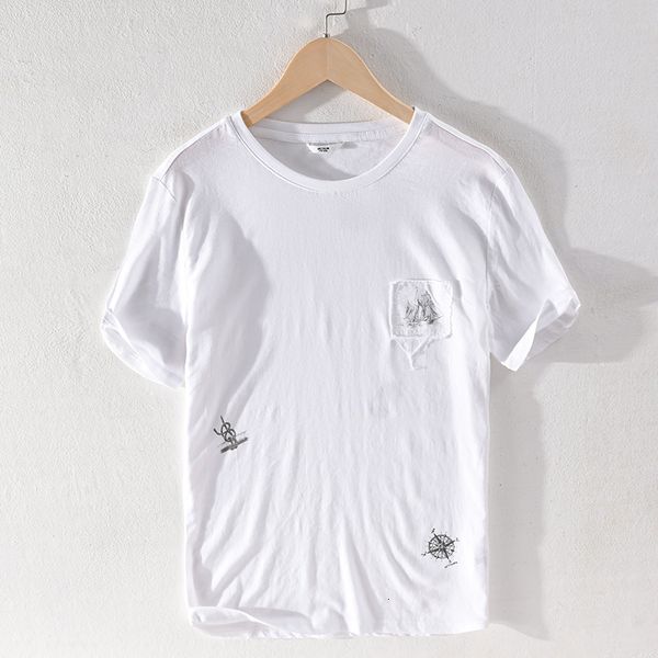 2021 new arrival short-sleeved linen shirt fashion white t-shirt for men casual o-neck tshirt mens comfortable t shirts male zwq2, White;black
2021 new arrival short-sleeved linen shirt fashion white t-shirt for men casual o-neck tshirt mens comfortable t shirts male zwq2, White;black