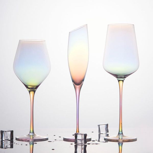 new rainbow glass wine cup crystal goblet red wine champagne glasses color glass home wedding party drinkware
new rainbow glass wine cup crystal goblet red wine champagne glasses color glass home wedding party drinkware