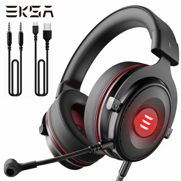 eksa e900 pro virtual 7.1 surround sound gaming headset led usb/3.5mm wired headphone with mic volume control for xbox pc gamer
eksa e900 pro virtual 7.1 surround sound gaming headset led usb/3.5mm wired headphone with mic volume control for xbox pc gamer