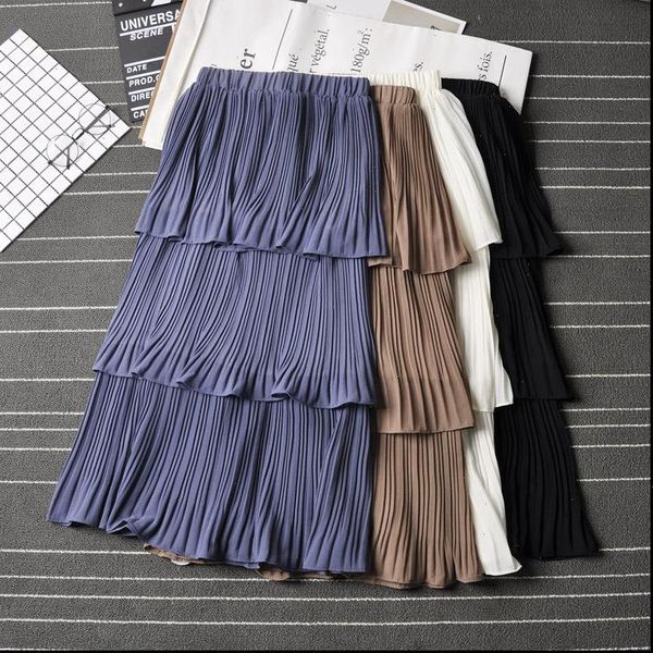 fashion high waist pleated skirts womens chiffon midi skirts summer a line long skirts solid tulle skirt female 2021, Black
fashion high waist pleated skirts womens chiffon midi skirts summer a line long skirts solid tulle skirt female 2021, Black