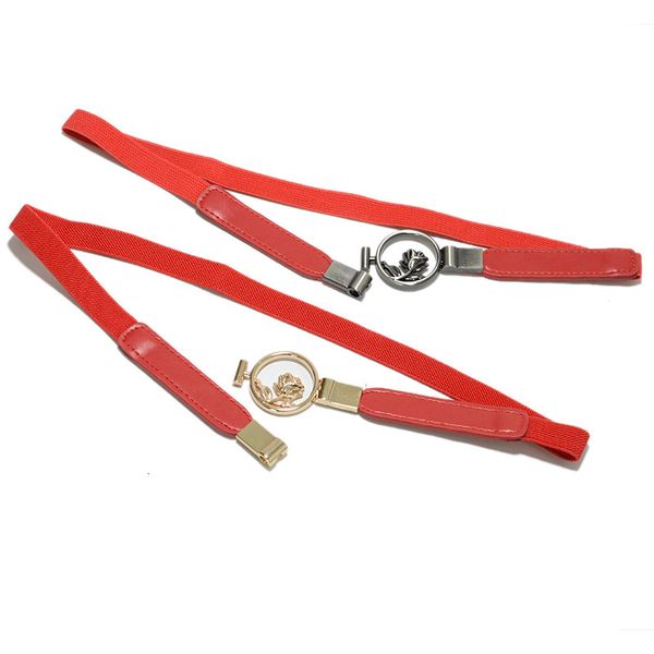 japanese and korean new candy multicolor simple thin belt women's elastic round button rose decorative thin waist cover, Black;brown
japanese and korean new candy multicolor simple thin belt women's elastic round button rose decorative thin waist cover, Black;brown