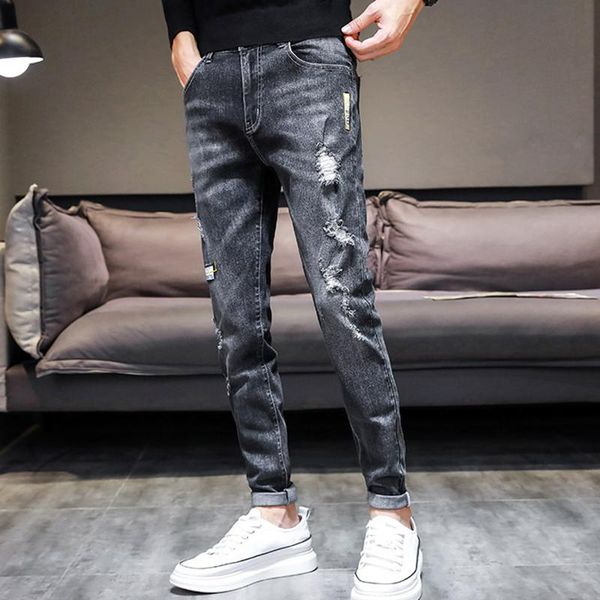 men's jeans autumn and winter tide brand harem pants retro loose classic fashion, Blue
men's jeans autumn and winter tide brand harem pants retro loose classic fashion, Blue