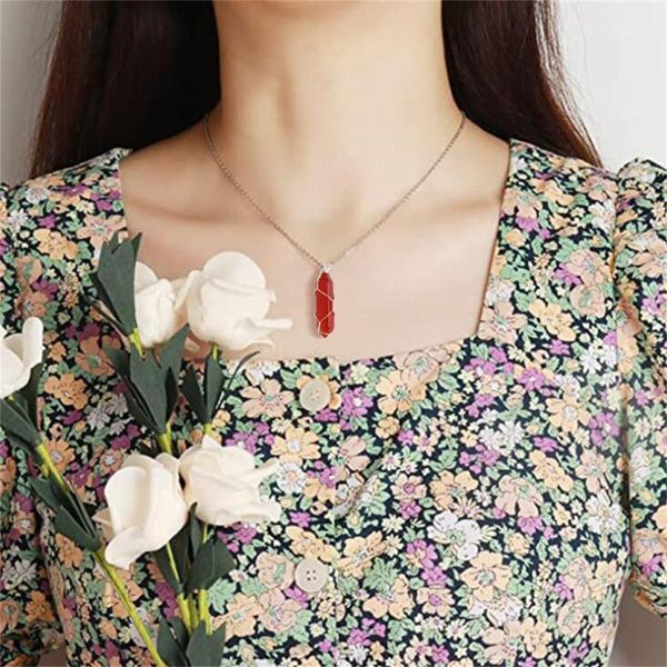 chokers korean fashion carnelian crystal pendant necklaces for women clavicle chain engagement wedding statement necklace party gift, Golden;silver
chokers korean fashion carnelian crystal pendant necklaces for women clavicle chain engagement wedding statement necklace party gift, Golden;silver