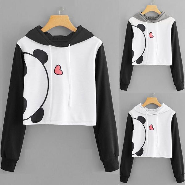 women's hoodies & sweatshirts 2021 social harajuku for girls women girl animal print long sleeve hooded crop blouse pullover sweatshirt, Black
women's hoodies & sweatshirts 2021 social harajuku for girls women girl animal print long sleeve hooded crop blouse pullover sweatshirt, Black