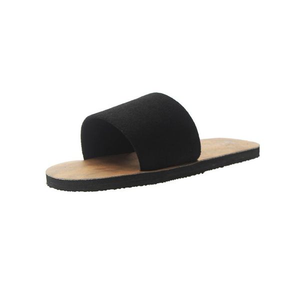 slippers open toe women wear 2021 spring and summer korean version of the wild flat sandals beach shoes, Black
slippers open toe women wear 2021 spring and summer korean version of the wild flat sandals beach shoes, Black