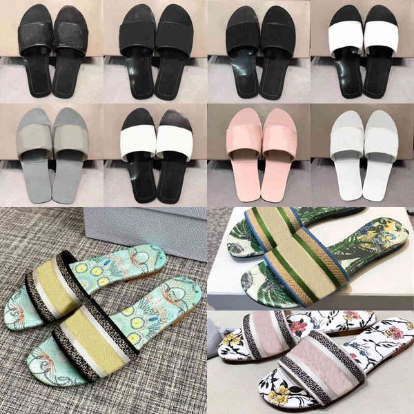 slipper dway women sandals slippers embroidery printing designers slide sandal flip flops striped beach leather rubber flower loafers slides, Black
slipper dway women sandals slippers embroidery printing designers slide sandal flip flops striped beach leather rubber flower loafers slides, Black
